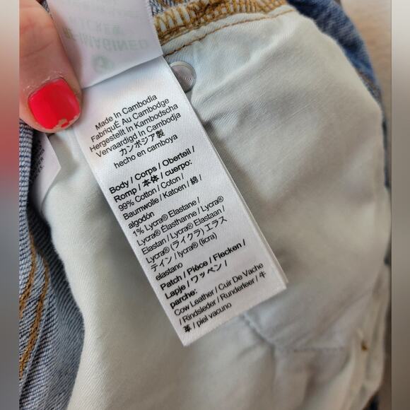 J CREW 9" Demi-Boot Crop Jean High Rise Plus Size 32 - Picture 8 of 10